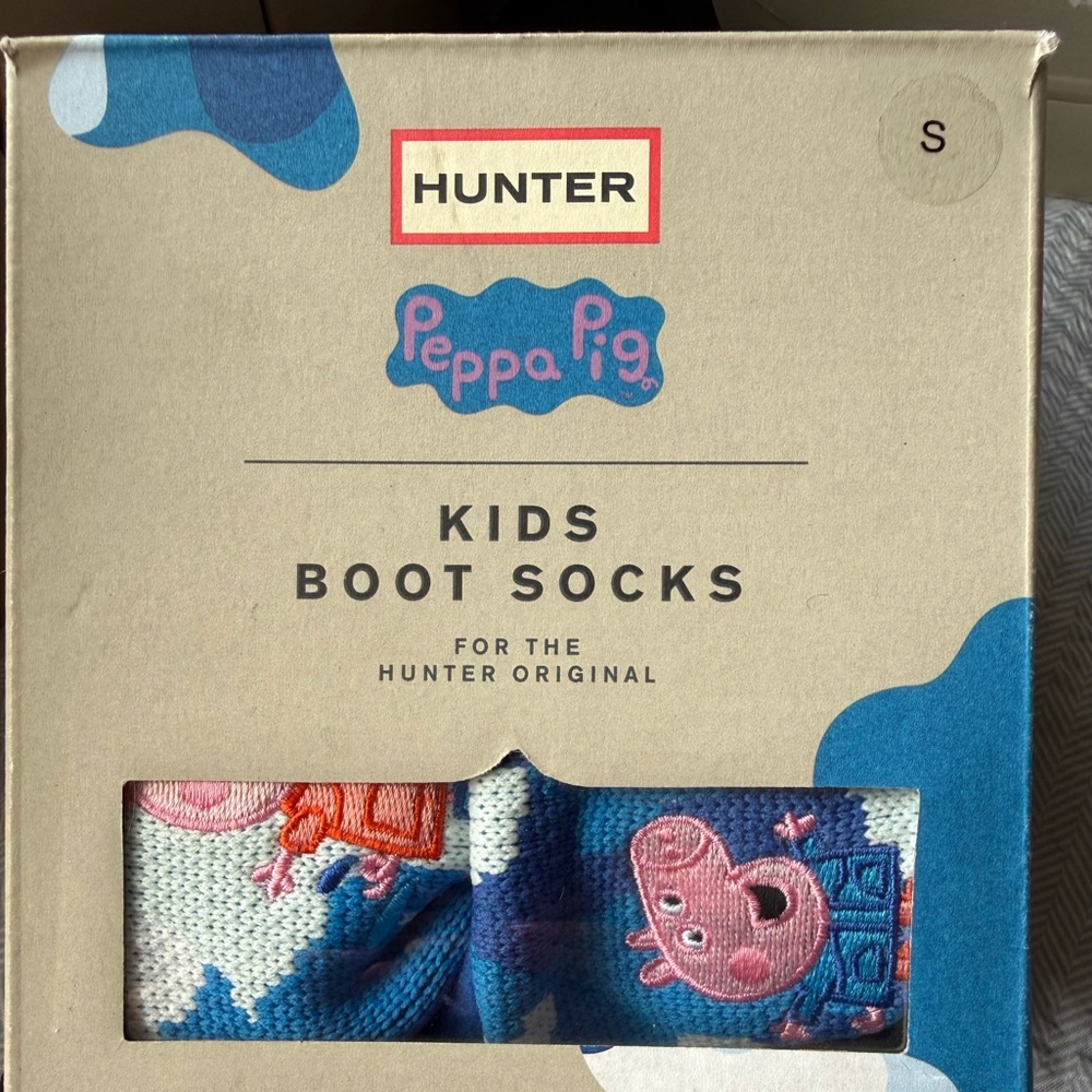 Kids Blue Boot Socks